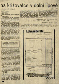 Reportáž Julia Fučíka, která byla otištěna v Tvorbě