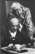 S manželkou Káťou v Moskvě