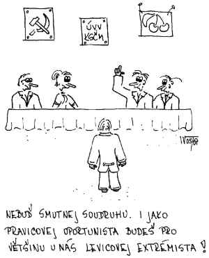 Tento kreslený vtip Oldřicha Průši a Ivana Votavy není součástí článku vlevo. Přidala ho redakce SDS, aby se čtenář pobavil ještě víc.