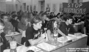 Poslední sedmý sjezd KSM se uskutečnil loni v listopadu